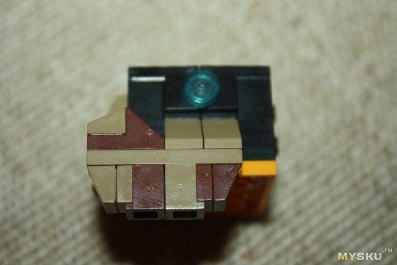 8-битный енот. Интересный конструктор из серии LOZ BrickHeadz - Lego на минималках.