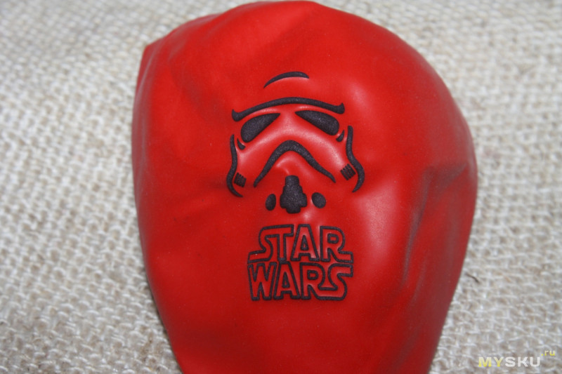 Надувные шары с принтами по тематике "Звездных войн"