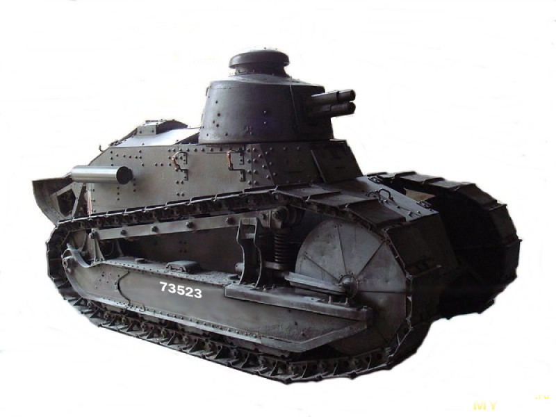 Лучший танк Первой мировой войны Renault FT из кубиков "лего"
