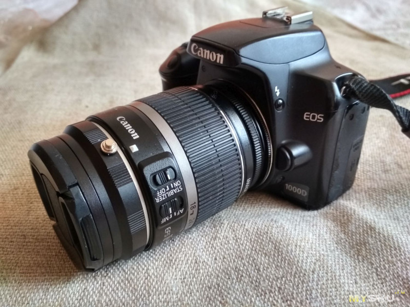 Реверсивный макроадаптер для объективов Canon EF. Снова о бюджетном макро