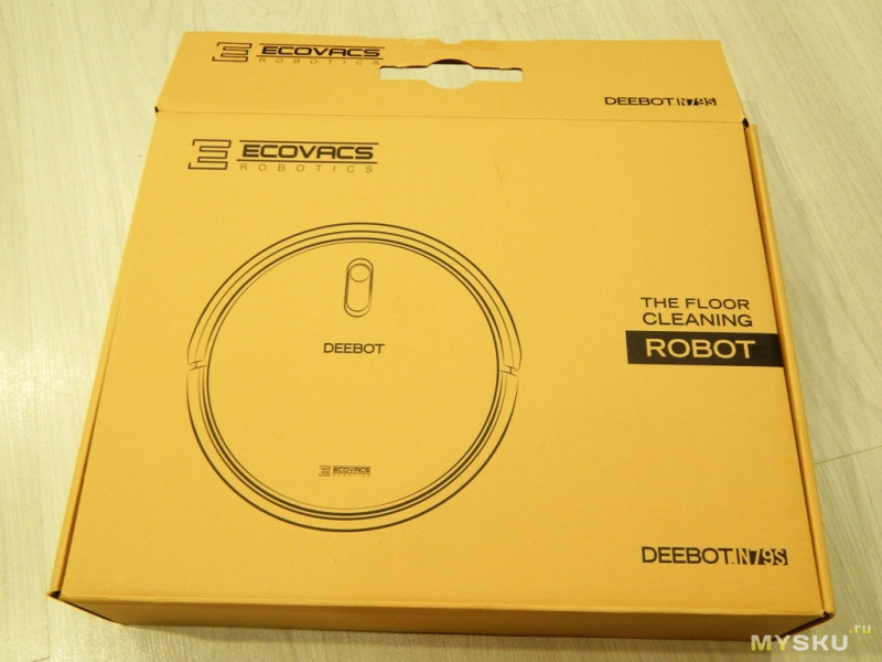 ECOVACS Deebot N79S - робот-пылесос с поддержкой Wi-fi и управлением со смартфона