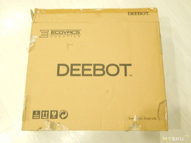 ECOVACS Deebot N79S - робот-пылесос с поддержкой Wi-fi и управлением со смартфона