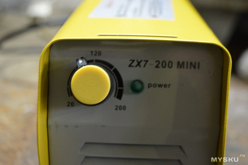 Сварочный инвертор ZX7-200 на 200 Ампер, 220v с тестами