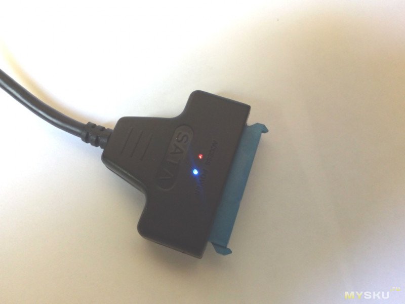 Переходник кабель-SATA на USB 3.0