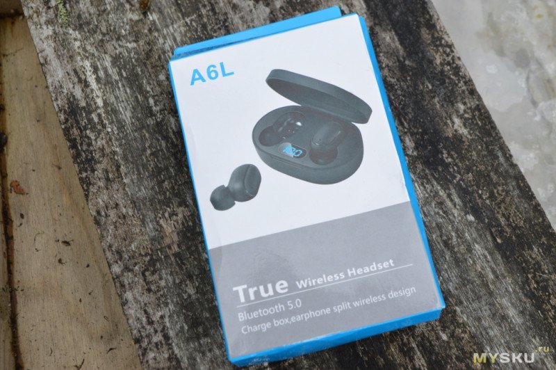 Беспроводные TWS наушники A6L с Bluetooth 5.0