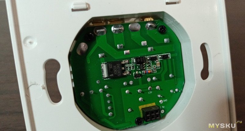 Встраиваемый 2-х клавишный сенсорный выключатель Zigbee Smart Wi-Fi без нейтрального провода (433 RF)
