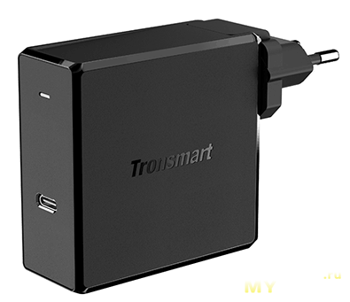 (9.11$) ЗУ Tronsmart с USB-C и USB-A (только китайская вилка)