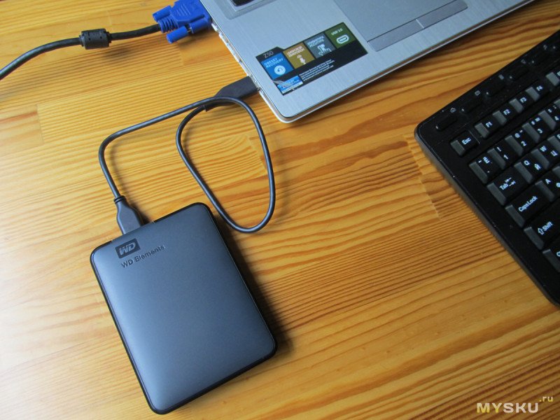 Внешний HDD USB3.0 WD 4TB: бездна пространства