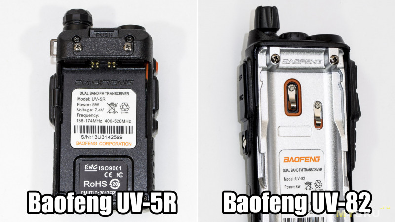 Портативная радиостанция BAOFENG UV-5R