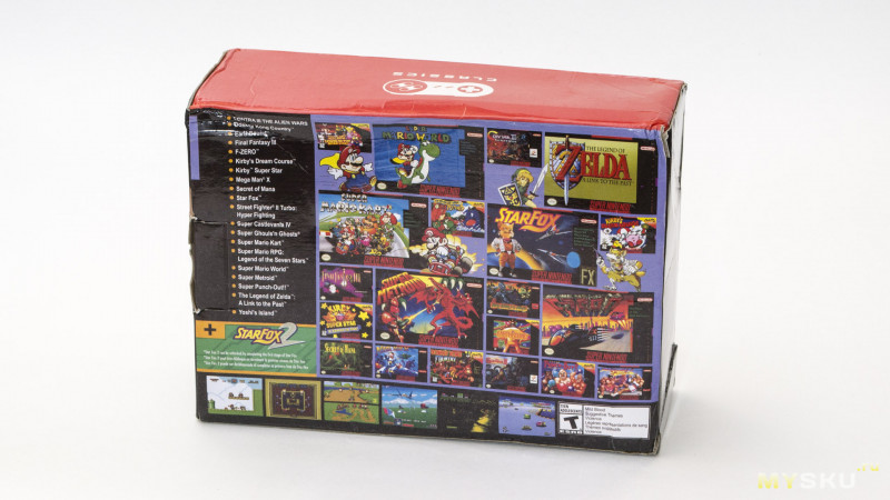 Клон американской версии Nintendo Classic Mini – SNES