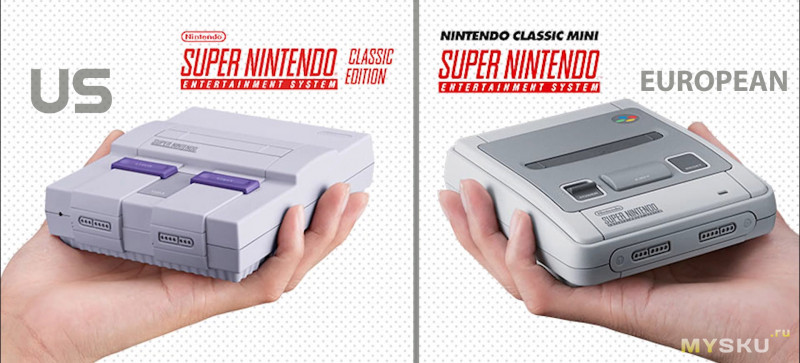 Клон американской версии Nintendo Classic Mini – SNES
