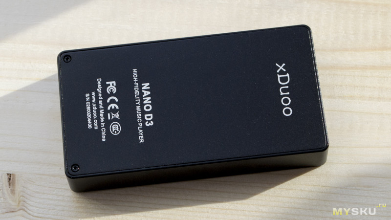 Плеер xDuoo Nano D3 – миниатюрная мощность