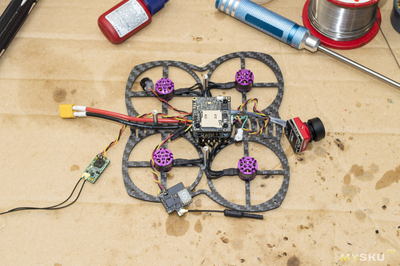 Проект Micro Video Drone – Часть 2. По стопам черепахи (CADDX Turtle Turbo).