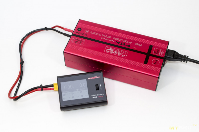 Компактное зарядное устройство для RC аккумуляторов – Ultra Power UP616