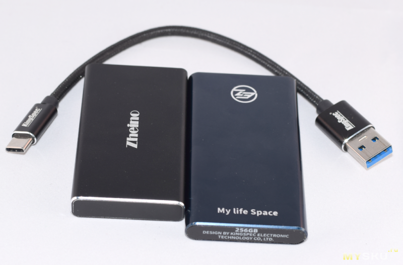 В двух словах о SSD Zheino P1 120 Gb (MLC, USB-C)