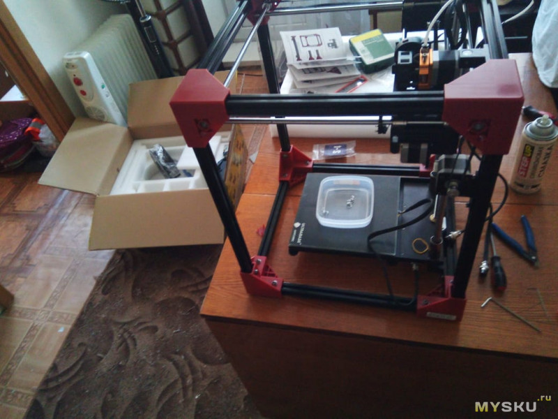 <span>Anycubic 4Max Первый принтер, первая печать, советы новичкам. (Длиннопост)</span>