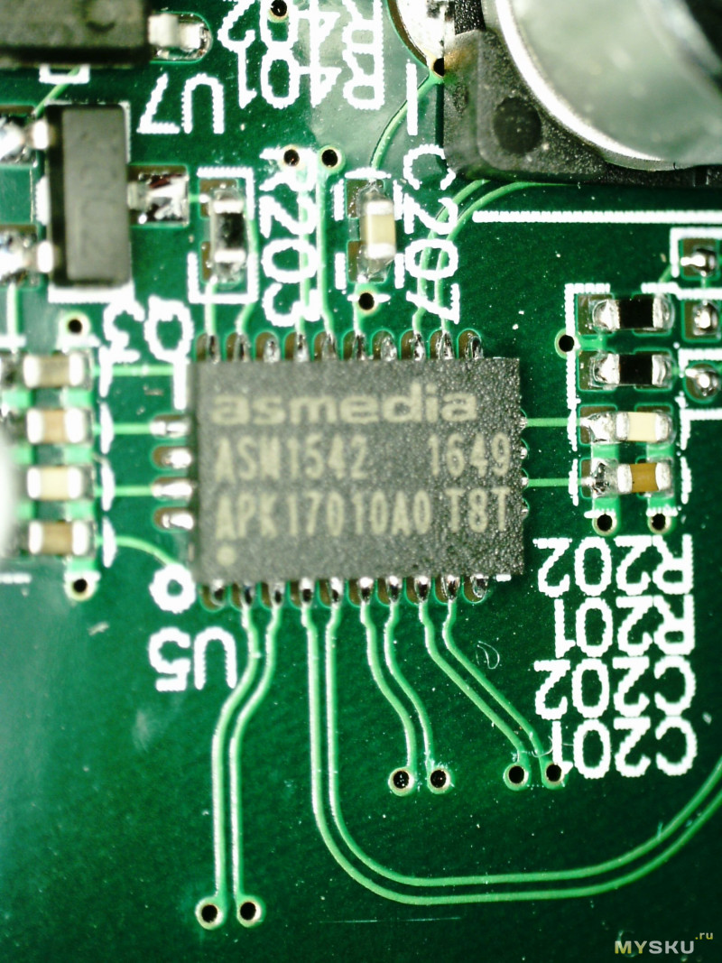 Контроллер PCI-E x4 в USB3.1 с портами Type A Type C на ASMedia ASM1142, 10Gbps