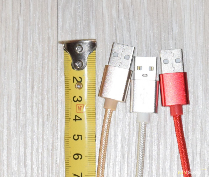 USB кабель, методика тестирования: удавометрия, китайские омы, тест огнём и микрометрия медных жил
