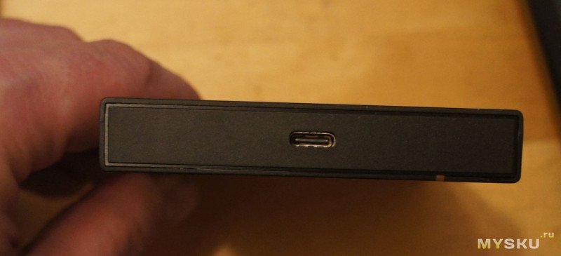 Карман он же кейс для 2,5 SATA HDD на TypeC USB 3.1 Gen2, с кабелем в комплекте
