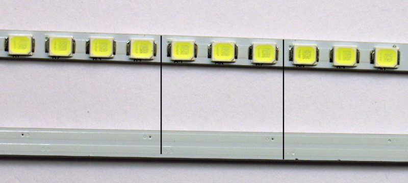 Светодиодная подсветка в мониторе вместо CCFL подсветки, устранение недоработок.