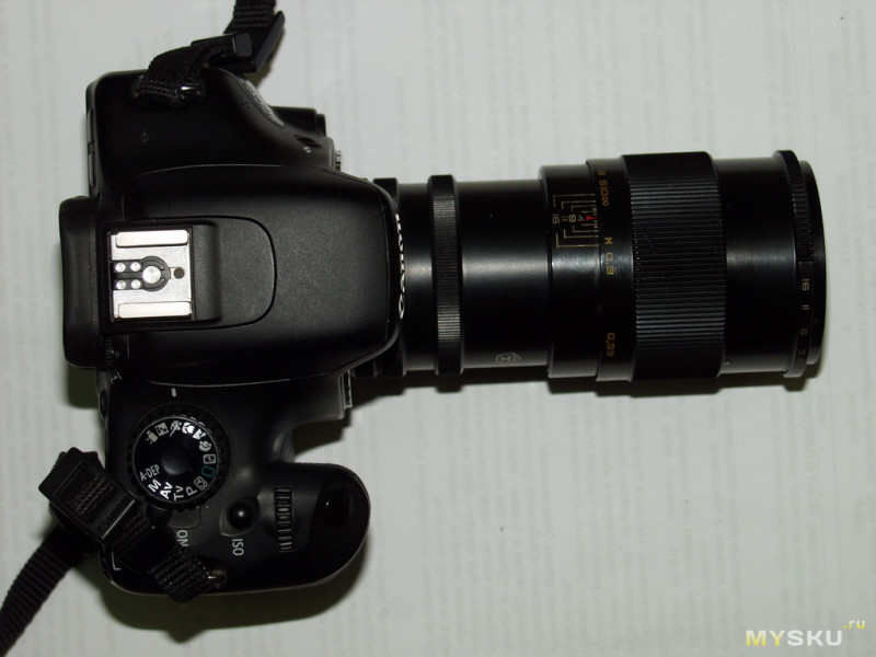 Адаптер для объектива камеры Canon EF/EF-S  M42-EF