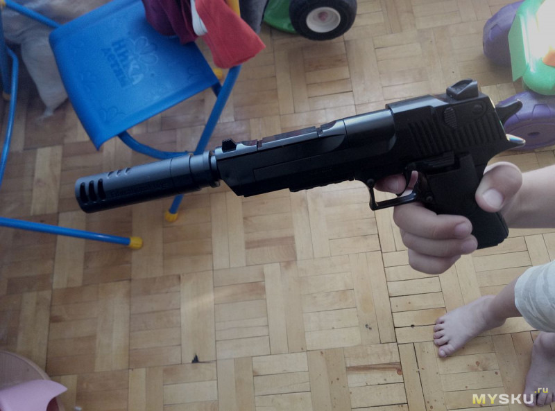 Конструктор - пистолет детский