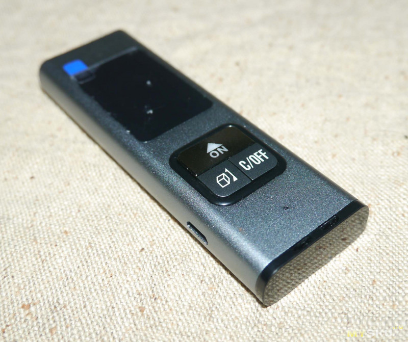 Портативный лазерный дальномер c встроенным аккумулятором и зарядкой по USB