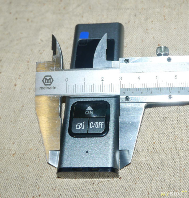 Портативный лазерный дальномер c встроенным аккумулятором и зарядкой по USB