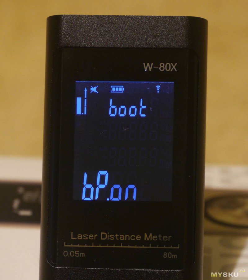 MUSTOOL - Цифровой лазерный мини-дальномер на 80 м.