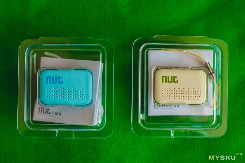 Bluetooth метки-нетеряйки Nut Mini