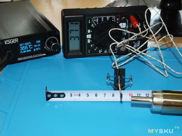KSGER Термовоздушный паяльный фен на МК STM32 V.1.02