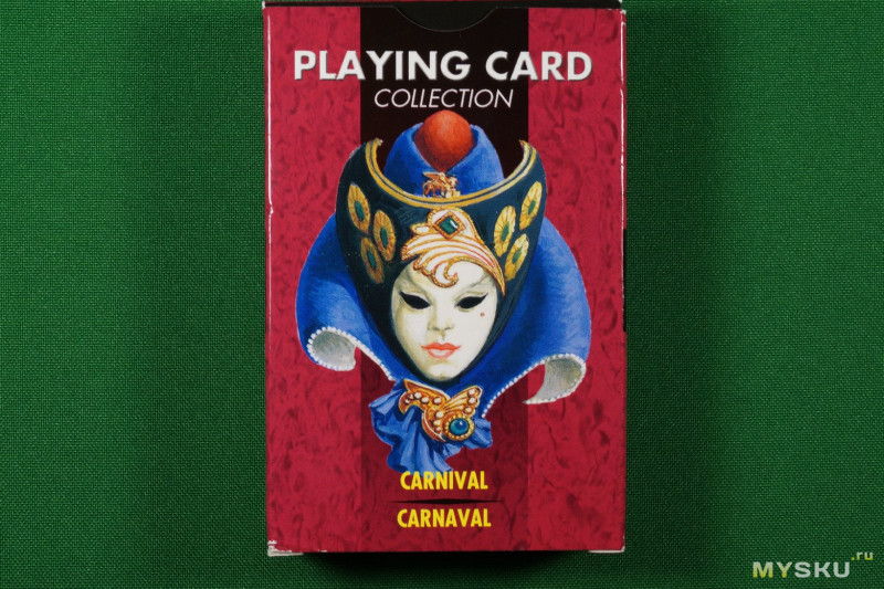 Игральные карты Lo Scarabeo: Leonardo Da Vinci и Carnival.
