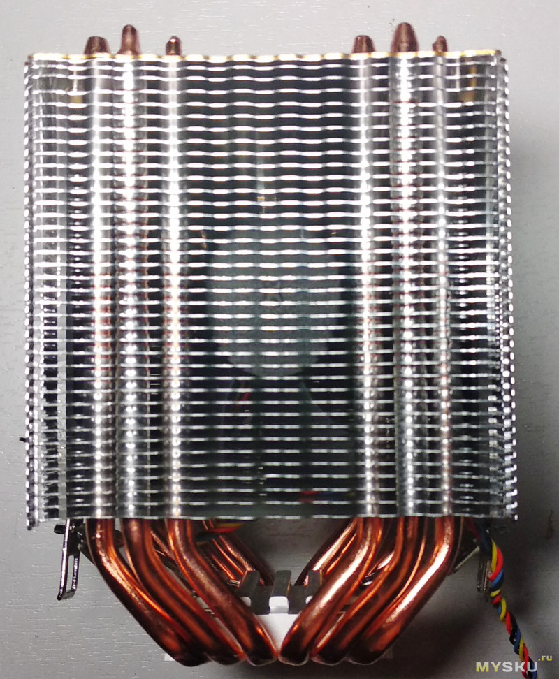 Тест кулера для процессора, ARSYLID CN-609. Китайское охлаждение. Клубок медных змей.