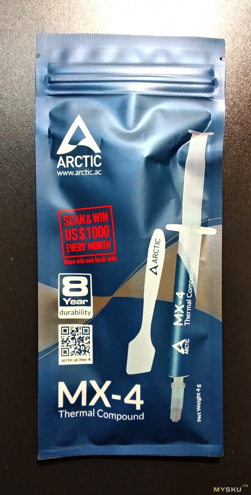 Тестирование термопасты Arctic Cooling MX-4 2019. Легенда в новой обертке. + несколько бонусов, которых давно не было.