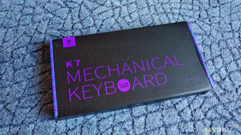 Механическая клавиатура Machenike K7 RGB 87. Клац, клац, клац !