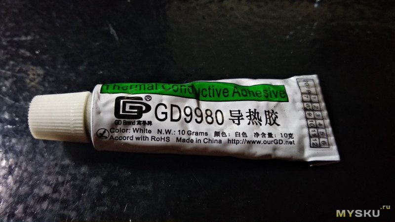 Тестирование термоклея GD9980. Первый блин всегда комом.