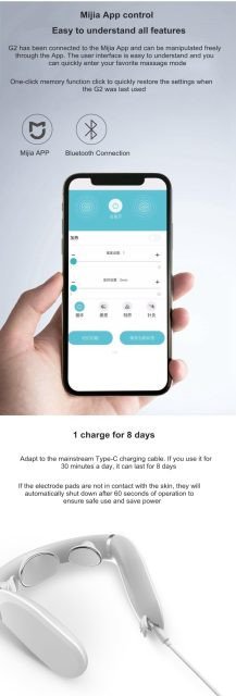 Массажер для шеи xiaomi обзор
