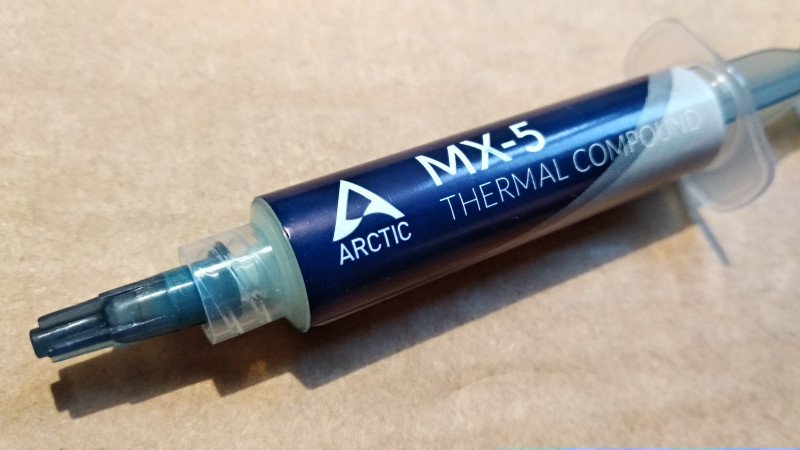 Тестирование термопасты Arctic MX-5. Обновление легенды.
