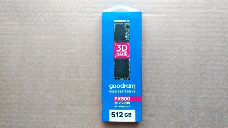Тестирование M.2 NVME SSD накопителя GOODRAM PX500 512 GB на контроллере SM2263XT.