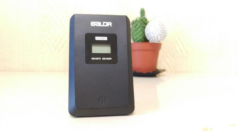 Беспроводной цифровой термометр baldr с ЖК дисплеем.