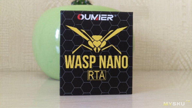 Бак для электронной сигареты OUMIER WASP Nano RTA 2ml (осторожно VAPE)
