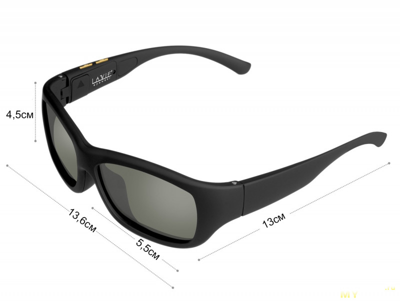 Солнцезащитные очки с регулировкой затемнения и поляризацией