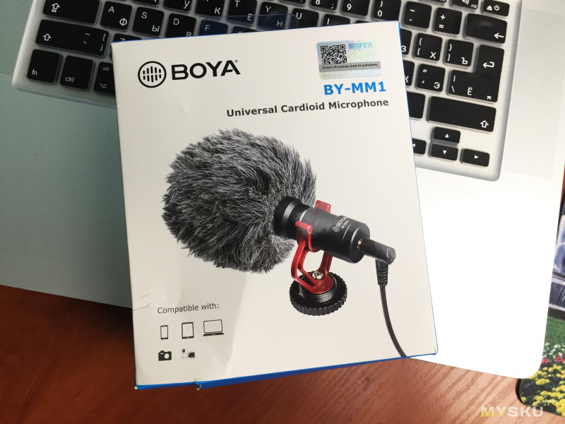 Микрофон Boya By-MM1 хороший и недорогой микрофон для камеры