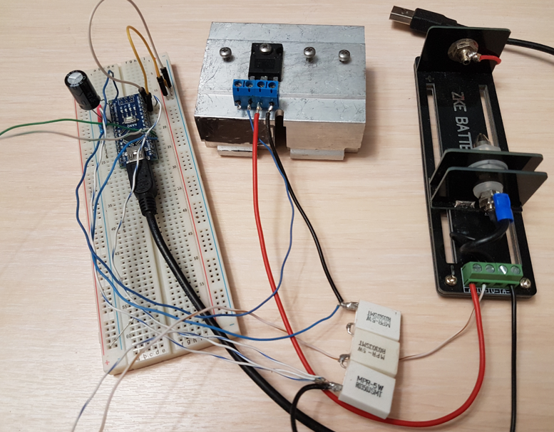 Простая электронная нагрузка на Arduino.