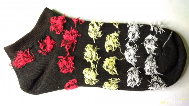 Обзор коротких (летних) носков из Китая.