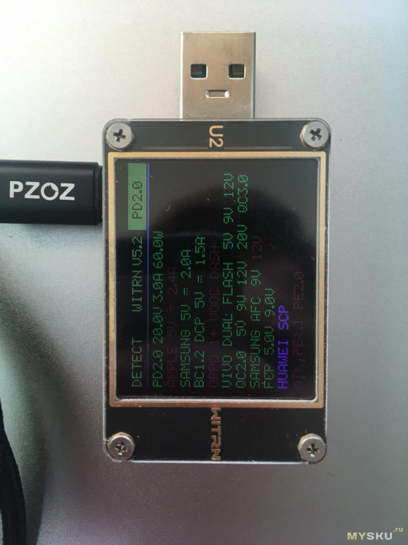 YZXSTUDIO ZC916 мега универсальное зарядное на IP6518 PD QC4.0 MTK FCP AFCP и т.д. 100+27 W