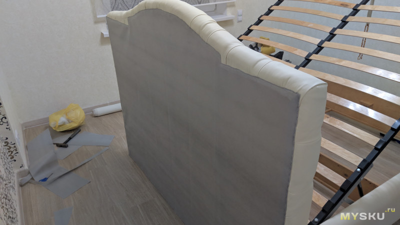 DIY двуспальная кровать с каретной стяжкой. Часть II.