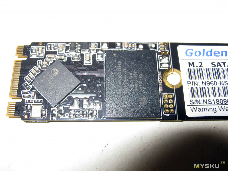 SSD накопитель Goldenfir N960 M.2 128GB