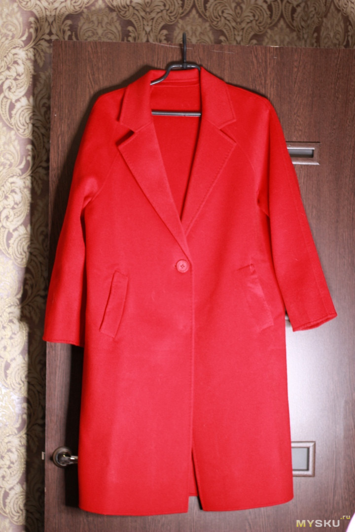 Шерстяное пальто от бренда Vero Moda