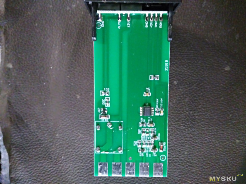 PID- контроллер Rex-c100 с твердотельным реле, термопарой и радиатором, набор